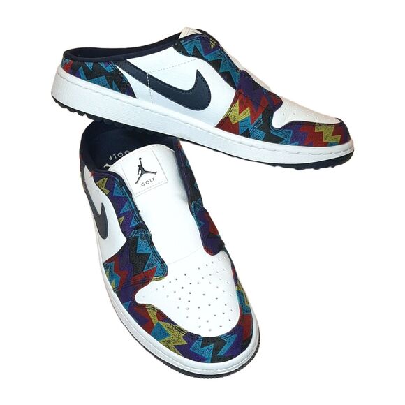Nike Other - Nike Air Jordan Shoes 'Nothing But Net' Men Size 9.5 Mule Golf FJ1214-100